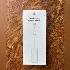 Apple White Thunderbolt to FireWire Adapter
